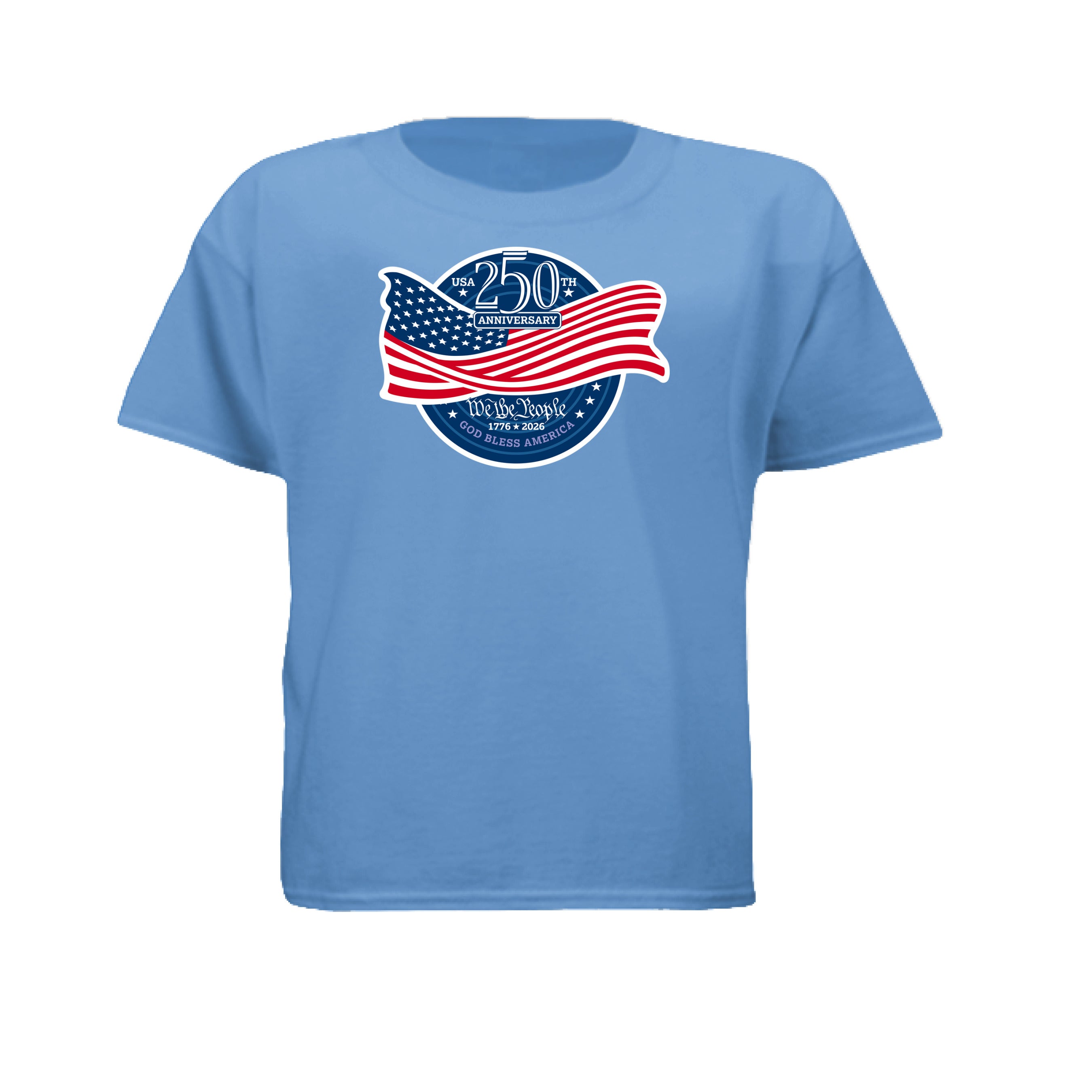 Heather Columbia Blue - FRONT