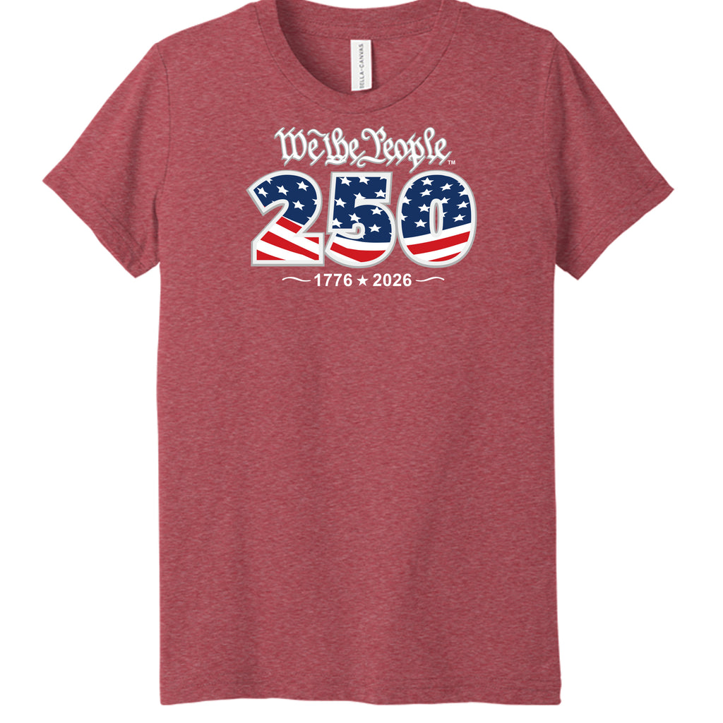 RED TRIBLEND - 3413Y - FRONT