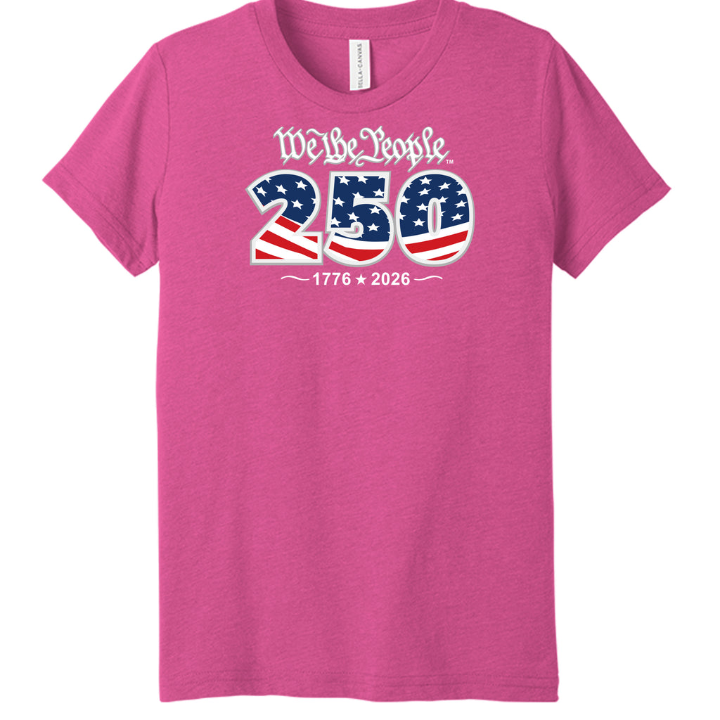 Charity Pink Triblend - 3413Y - FRONT
