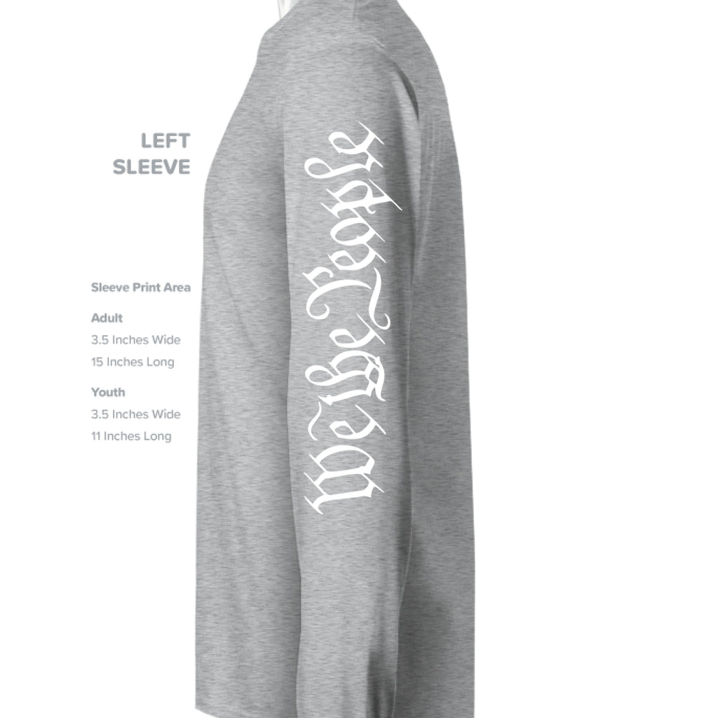 Heather Gray (90/10) - SLEEVE_LEFT