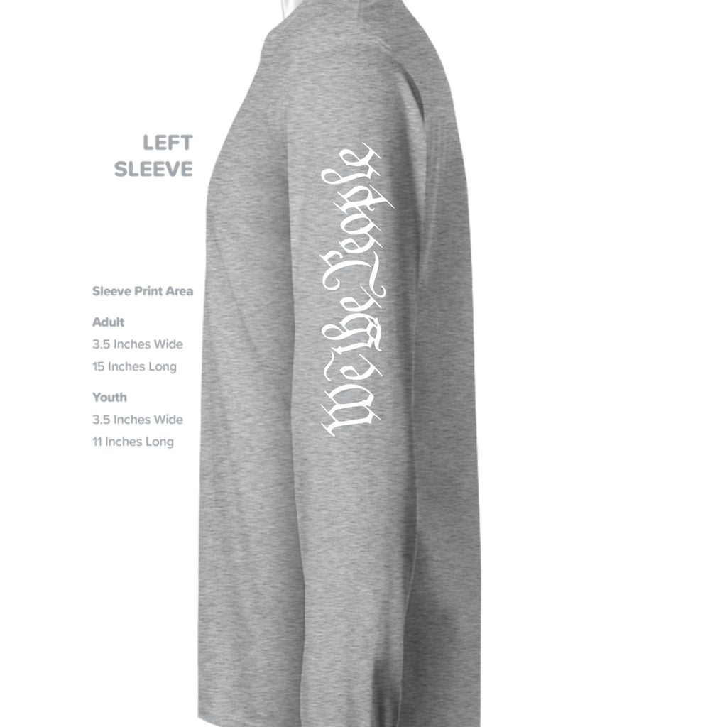 Heather Gray (90/10) - N3601 - SLEEVE_LEFT